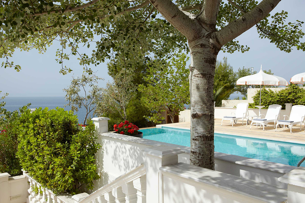 Danai Beach Resort, private pool of villa