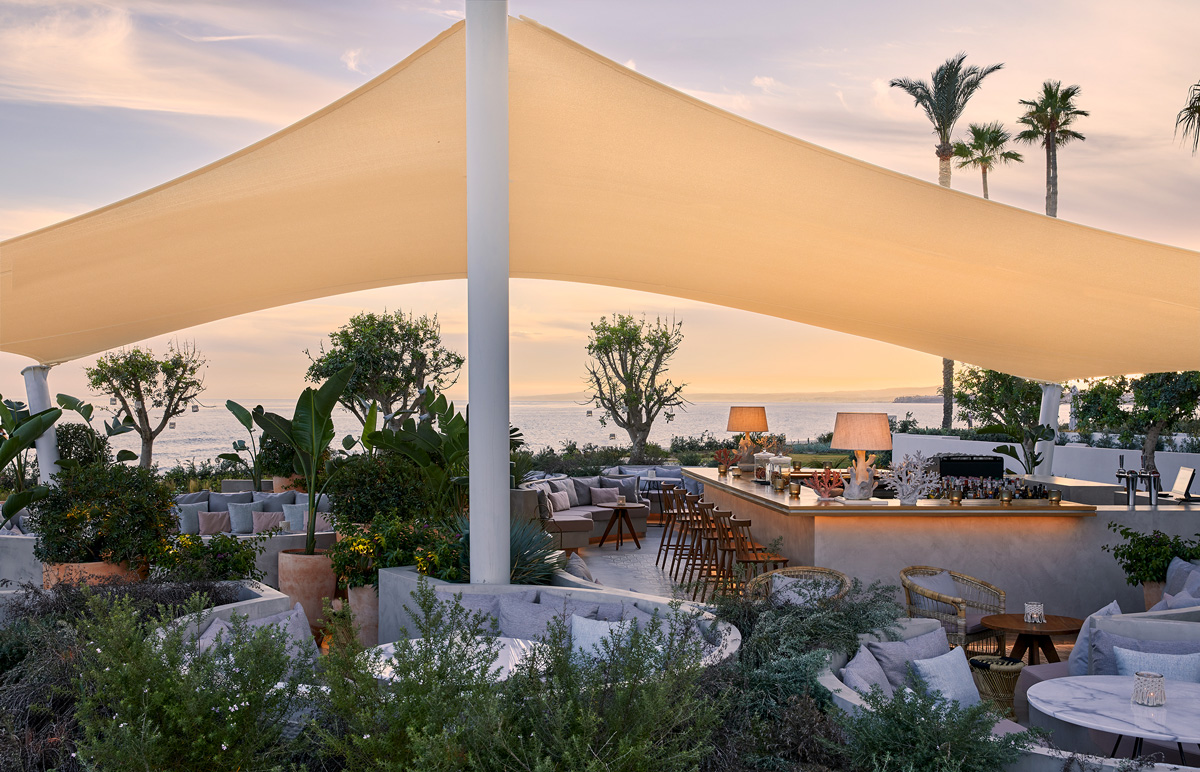 Ikos Andalusia, deluxe bar, sunset