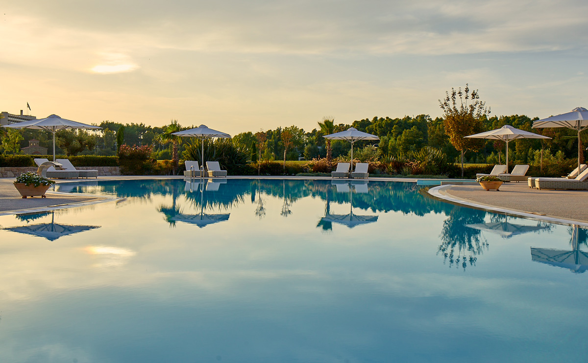 Porto Sani, Greece, outdoor pool, spa