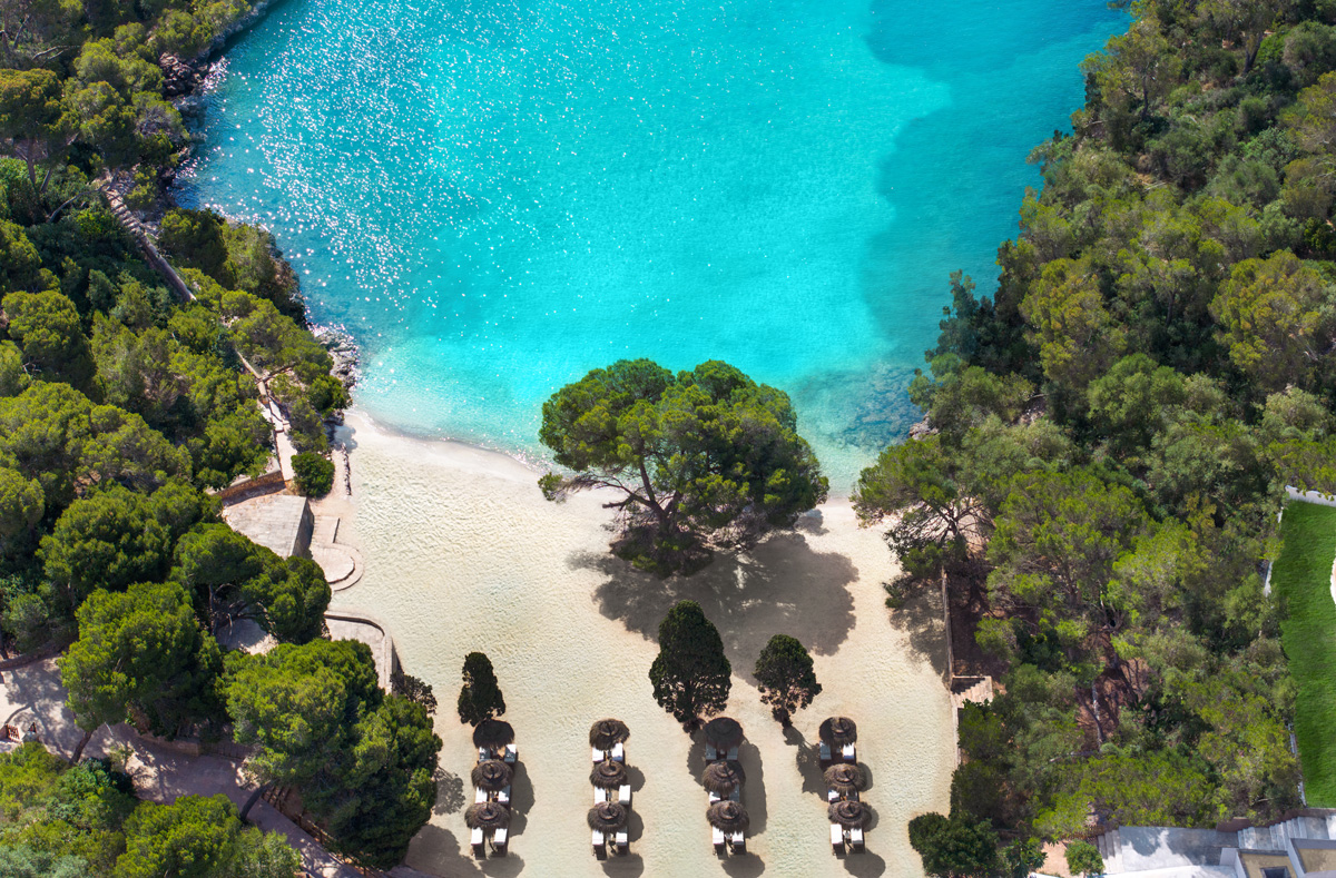 Ikos Porto Pedro aerial beach