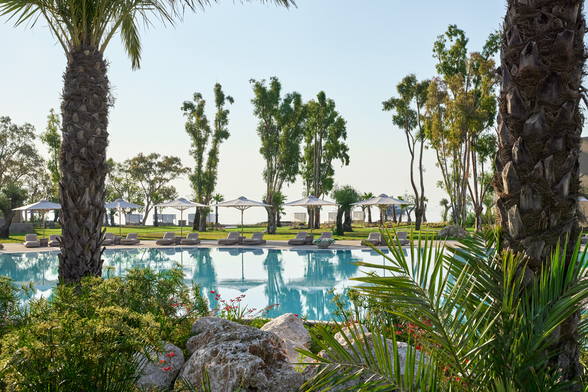 Ikos Odisia, pool, garden