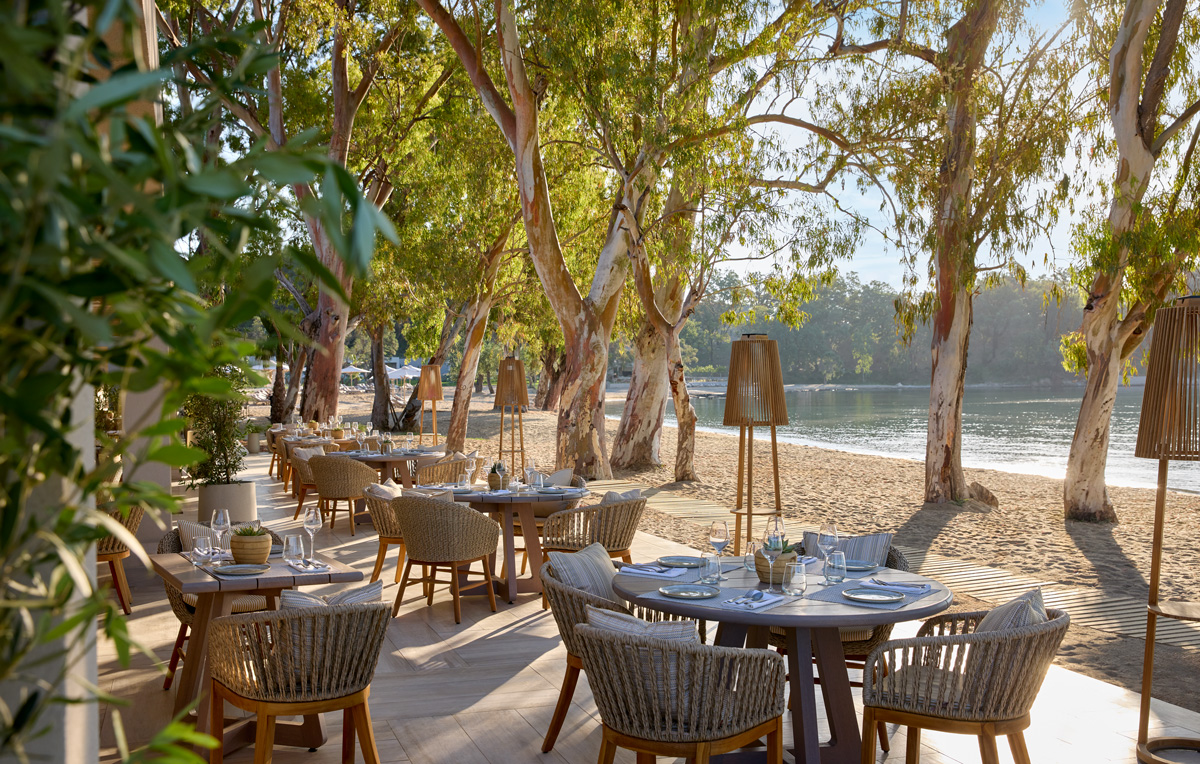 Ikos Odisia, Fresco, Italian Restaurant