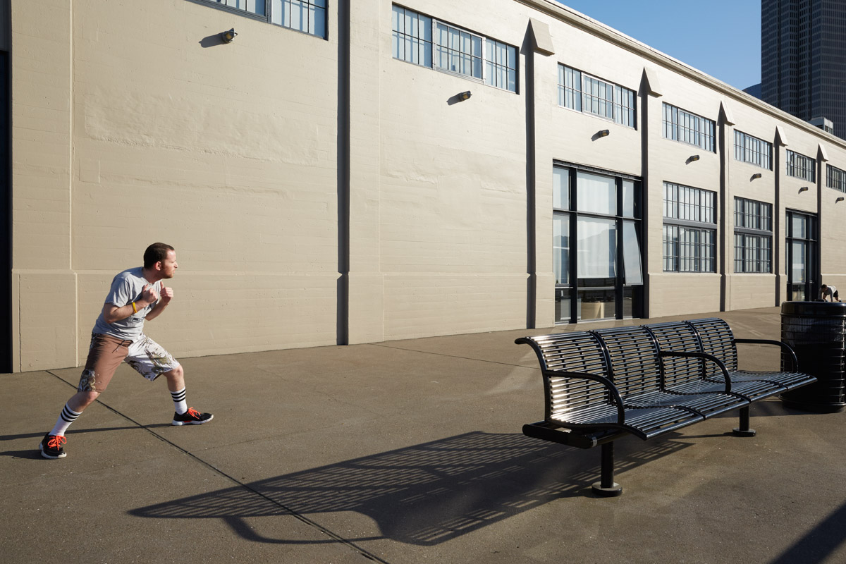 shadow boxing docks of San Francisco