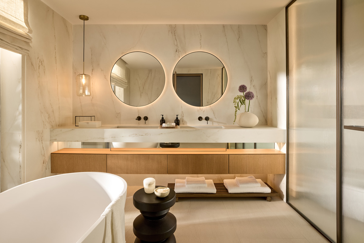 Sani Asterias Villas, bathroom