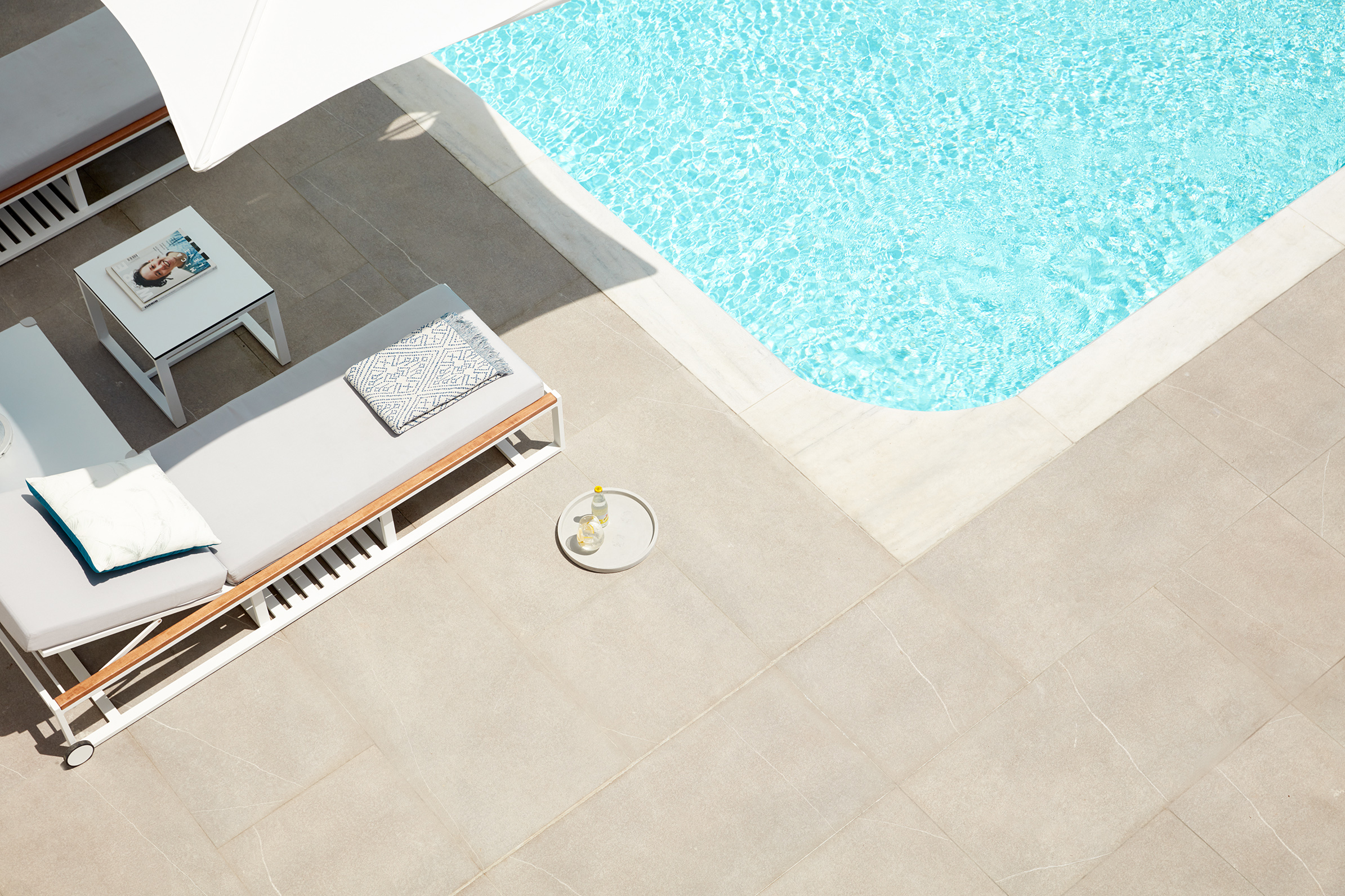 Eagles Villas main pool detail 