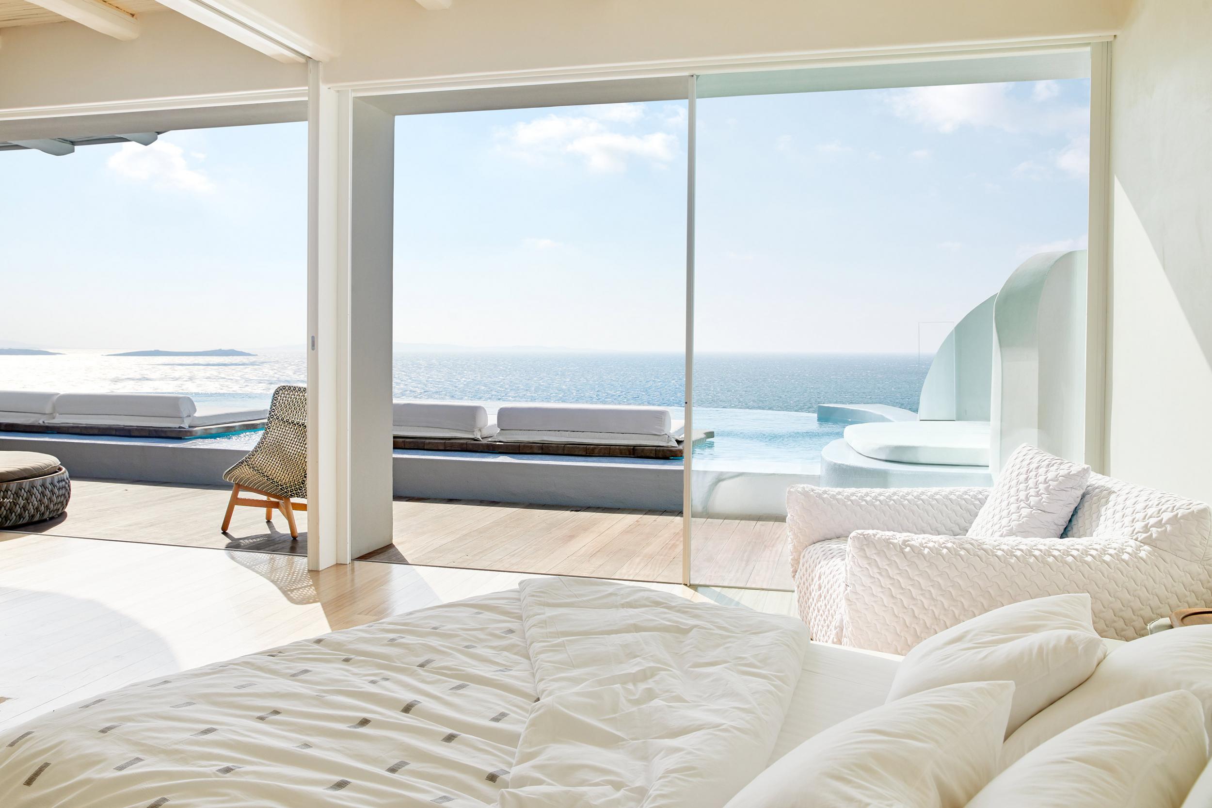 Cavo Tagoo Mykonos, villa 700 sleeping place with view 