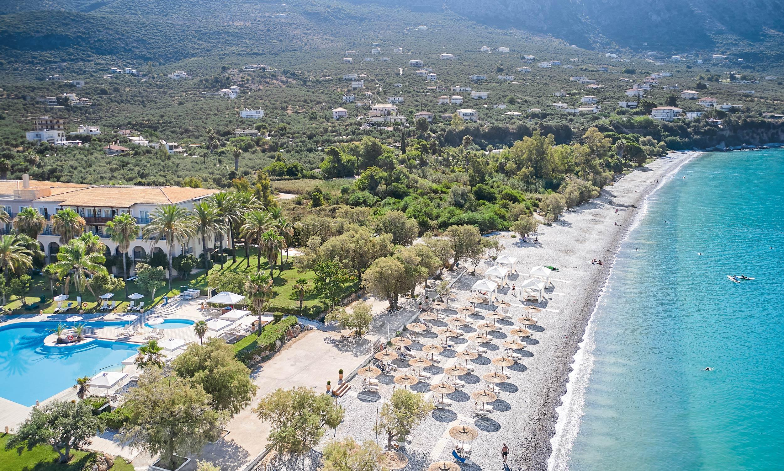 Grecotel Filoxenia, Kalamata, Greece, aerial view