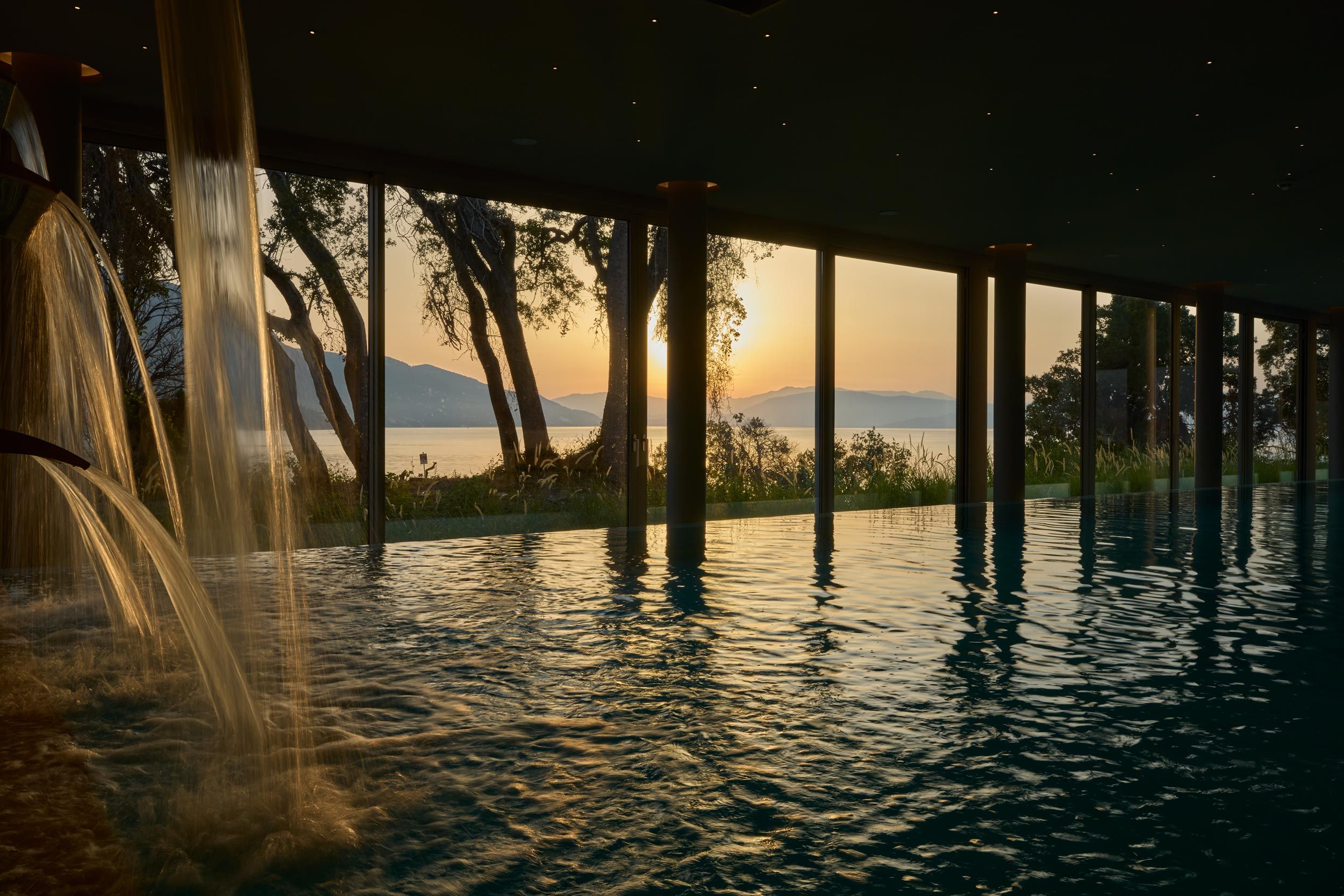 Ikos Odisia, Spa, pool, dawn