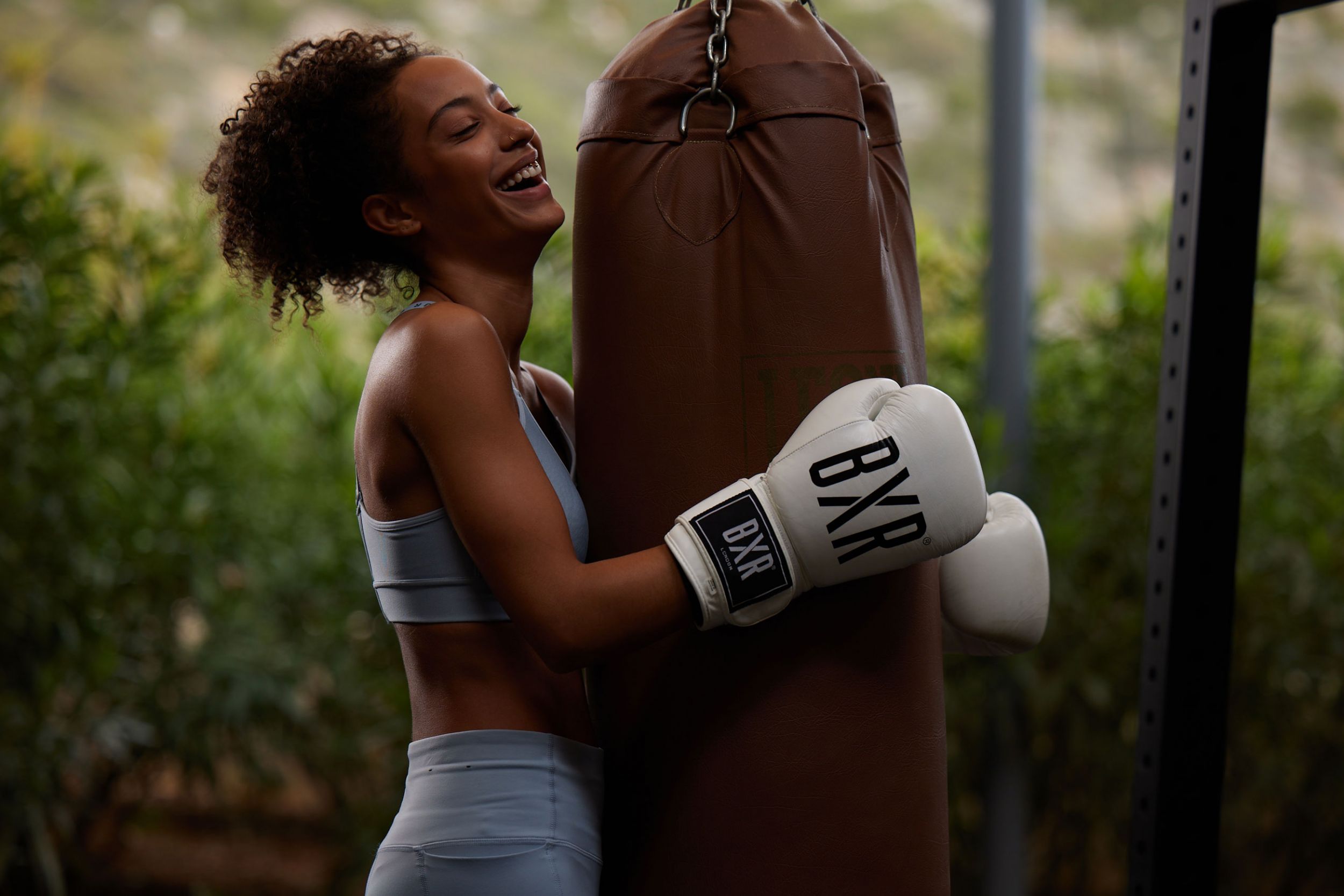 Daios Cove, lifestyle photo, girl in gym boxing