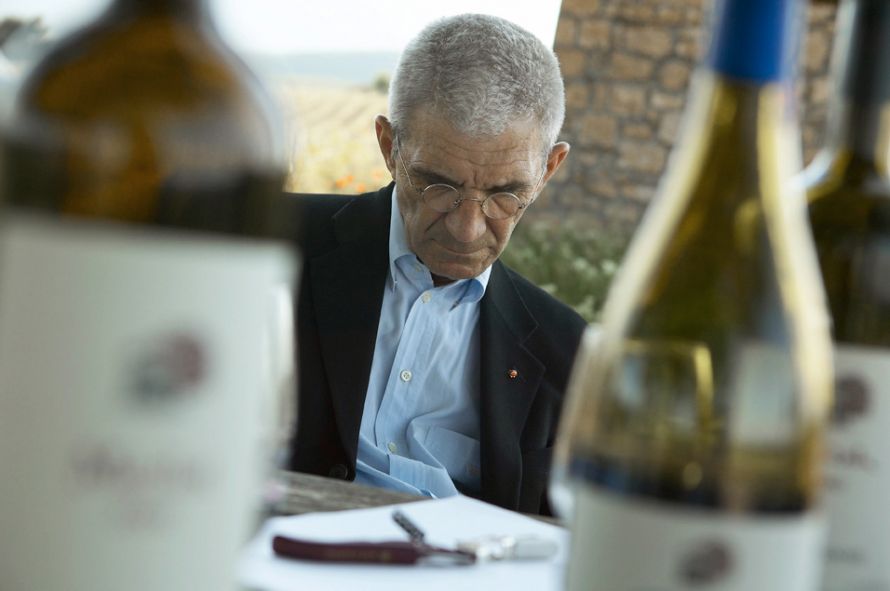 Jannis Boutaris at winetasting