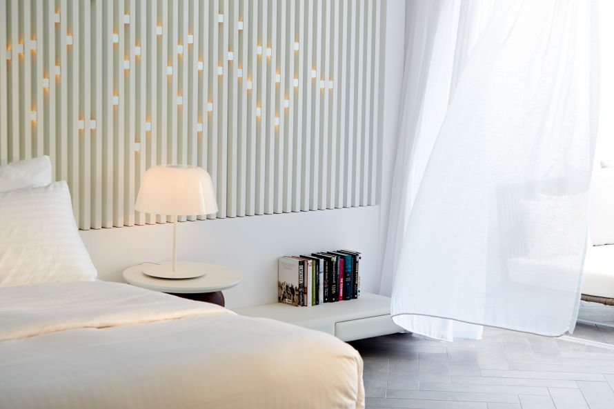 Nikki Beach Porto Heli, room with moving curtains