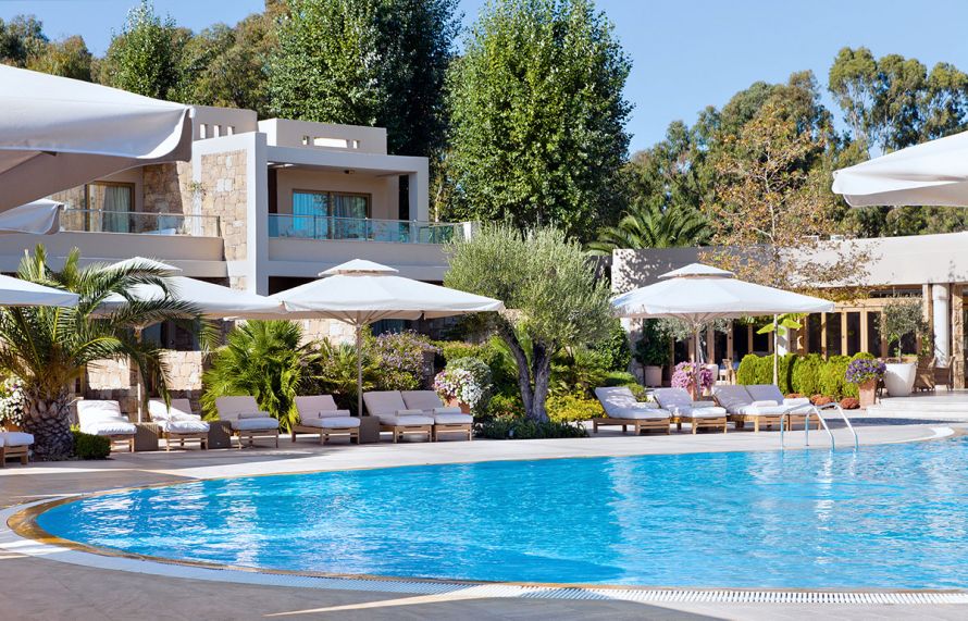 Sani Asterias pool aera