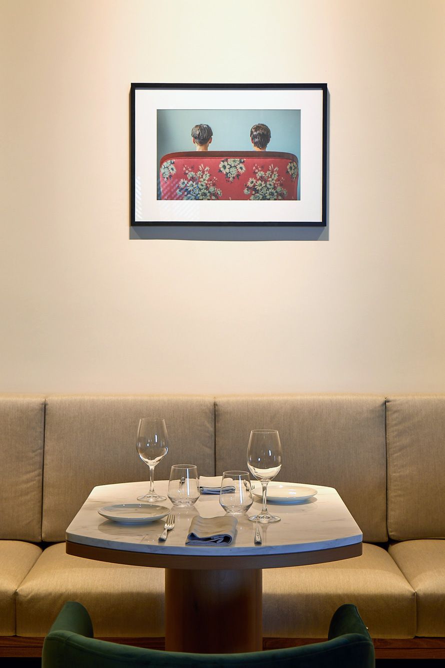 Daios Cove, Crete, Ocean Restaurant, Saatchi Gallery, detail