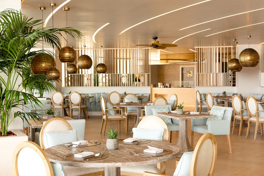 Porto Sani, Greece, main restaurant Artemis