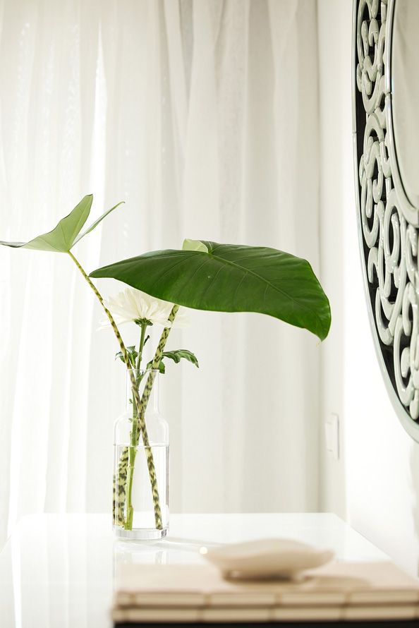 Grecotel Corfu Imperial, vase with leaves , detail