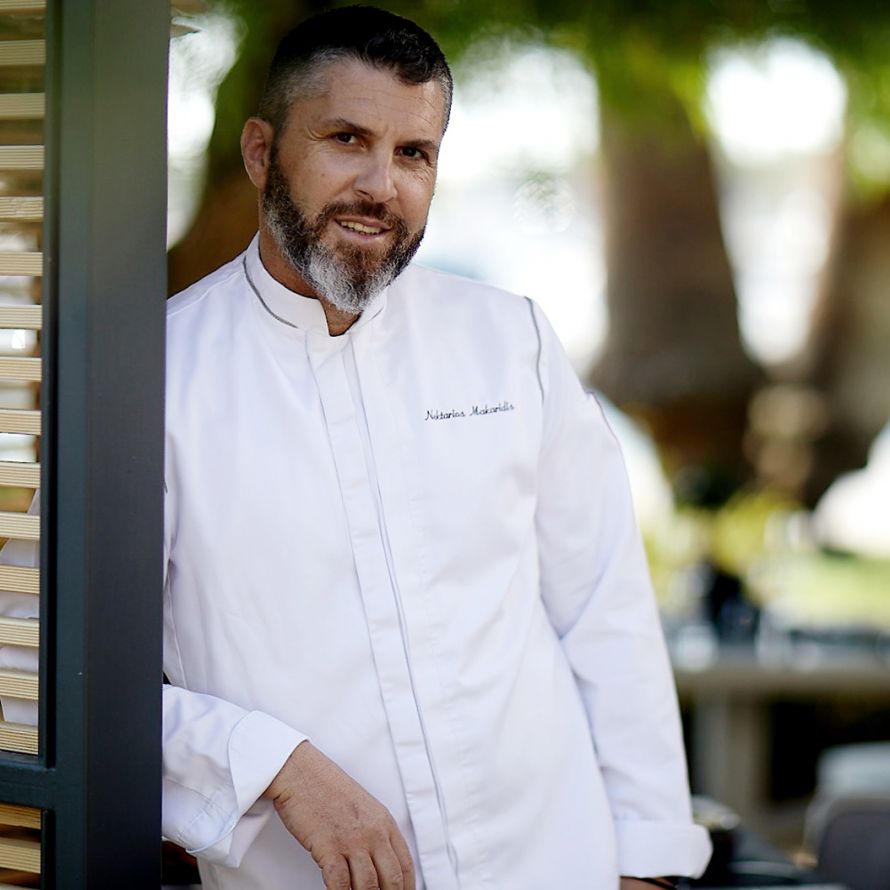 Sani Marina Asian, chef portrait
