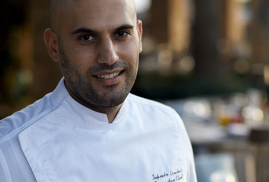 Sani Club Cabana, chef portrait