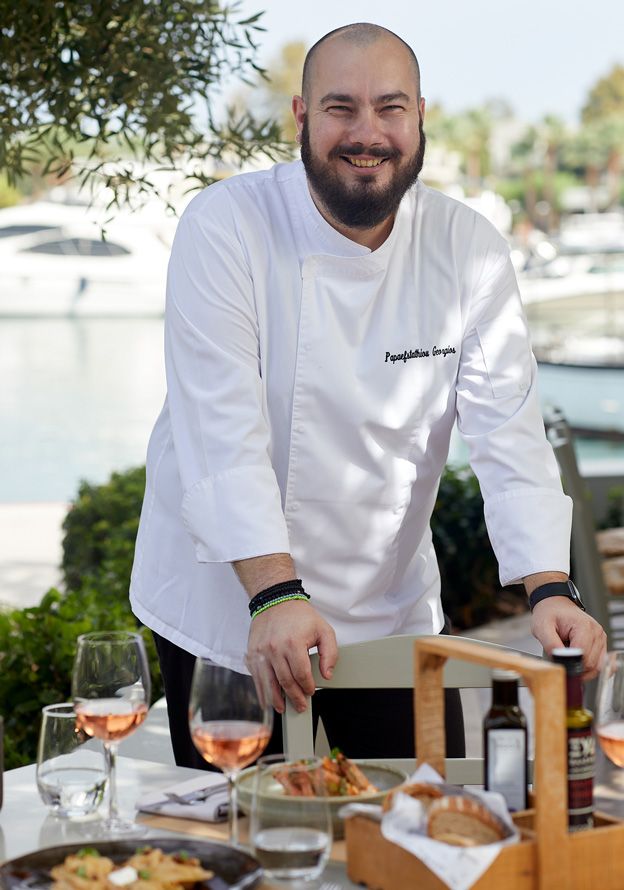 Sani Marina Ergon Deli, chef portrait