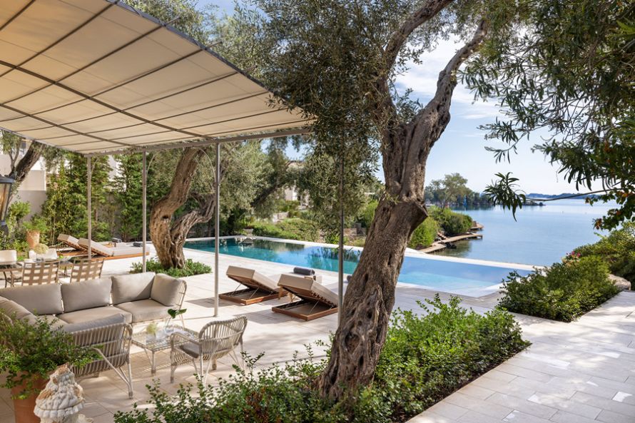 Grecotel Corfu Imperial, villa, veranda 