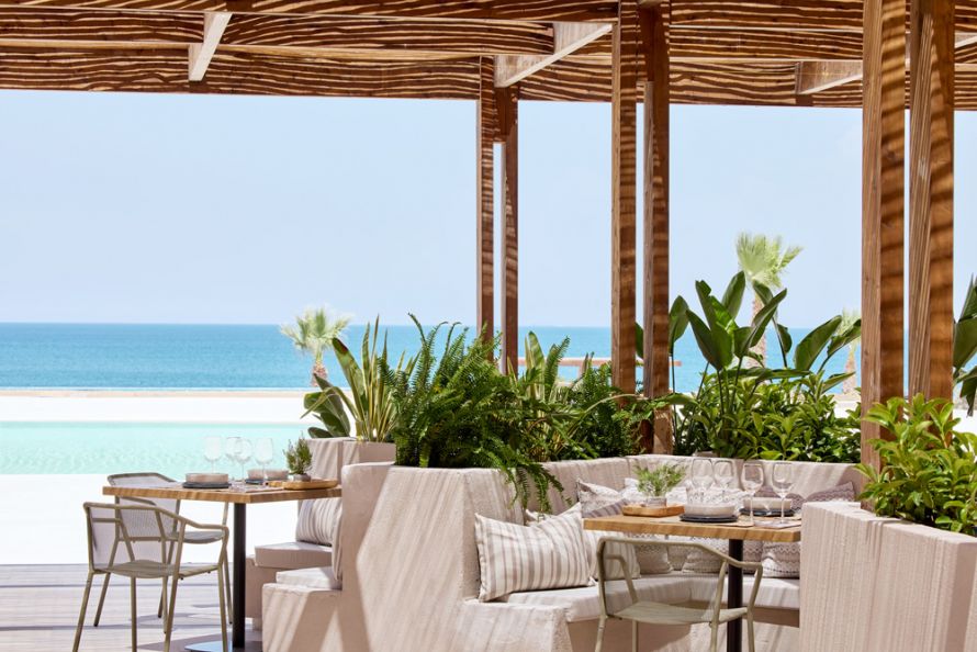 Elissa Rhodes, main restaurant , pool