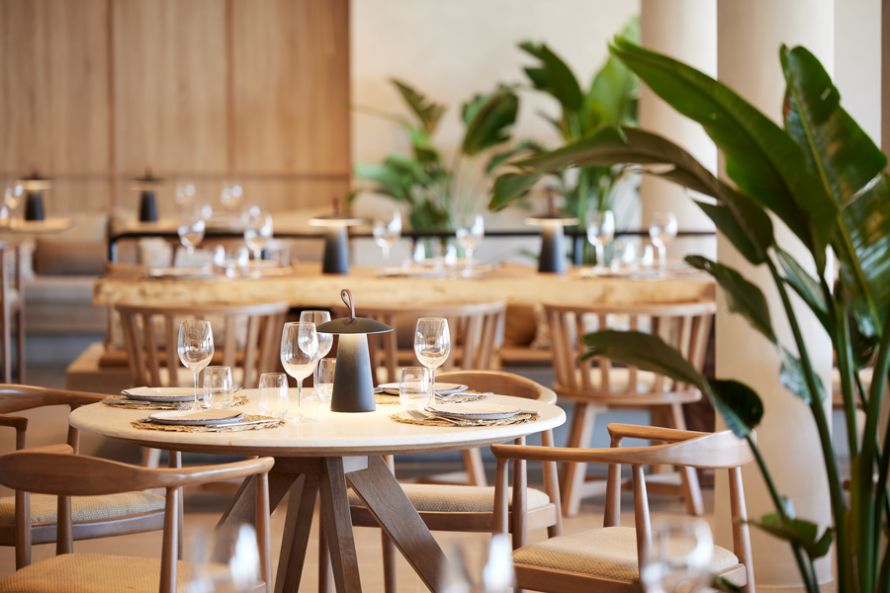 Helea, Rhodes,restaurant interior