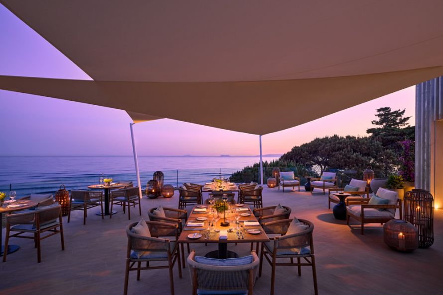 Ikos Andalusia Seasons Restaurant, night shot