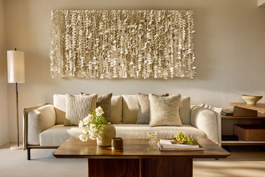 Sani Asterias Villas, living room
