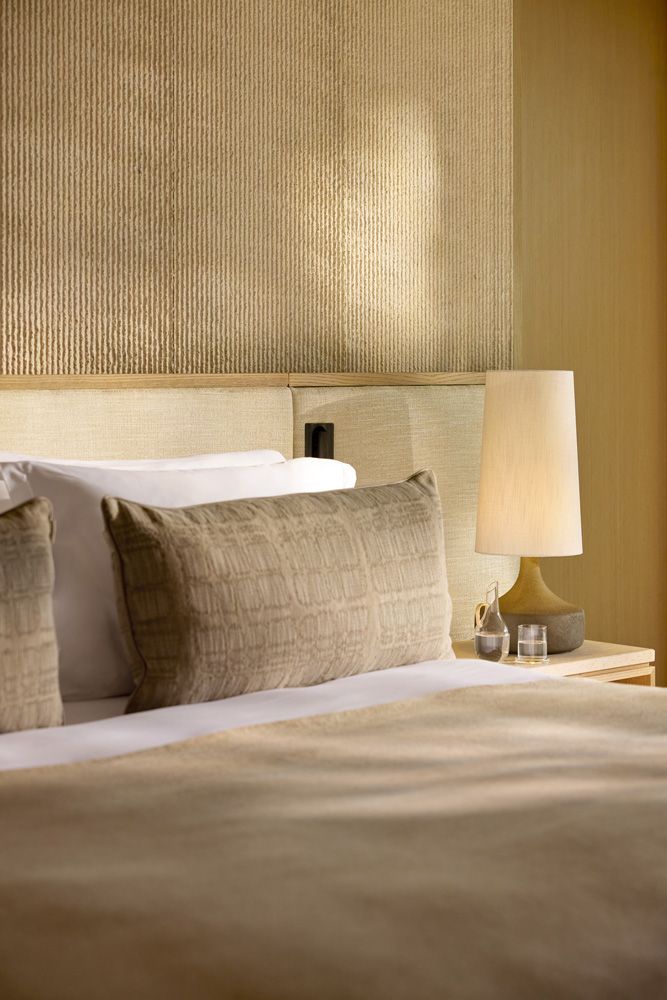 Sani Asterias Villa bedroom , detail